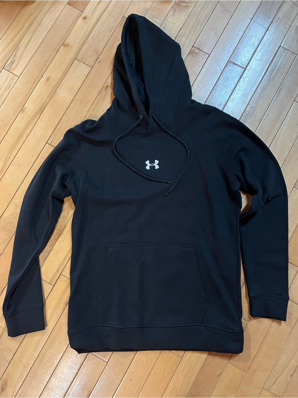 Women’s Under Armour Hustle Black Hoodie Size Small